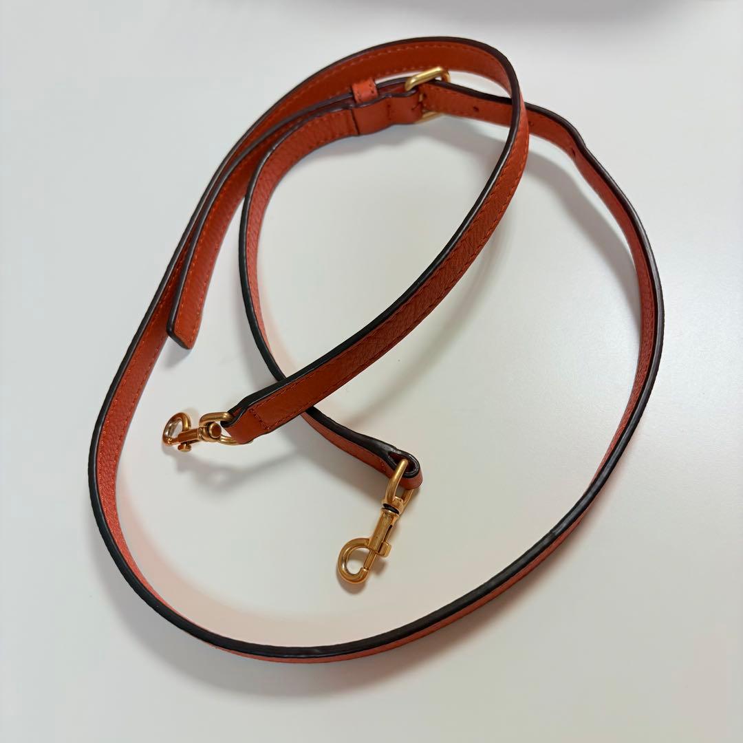 TORYBURCH オレンジ ショルダーバッグ　ハンドバッグ　2way