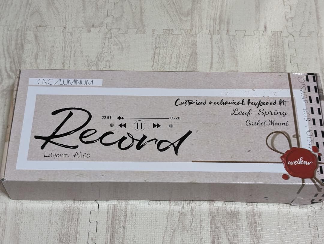 キーボード Weikav Record Alice