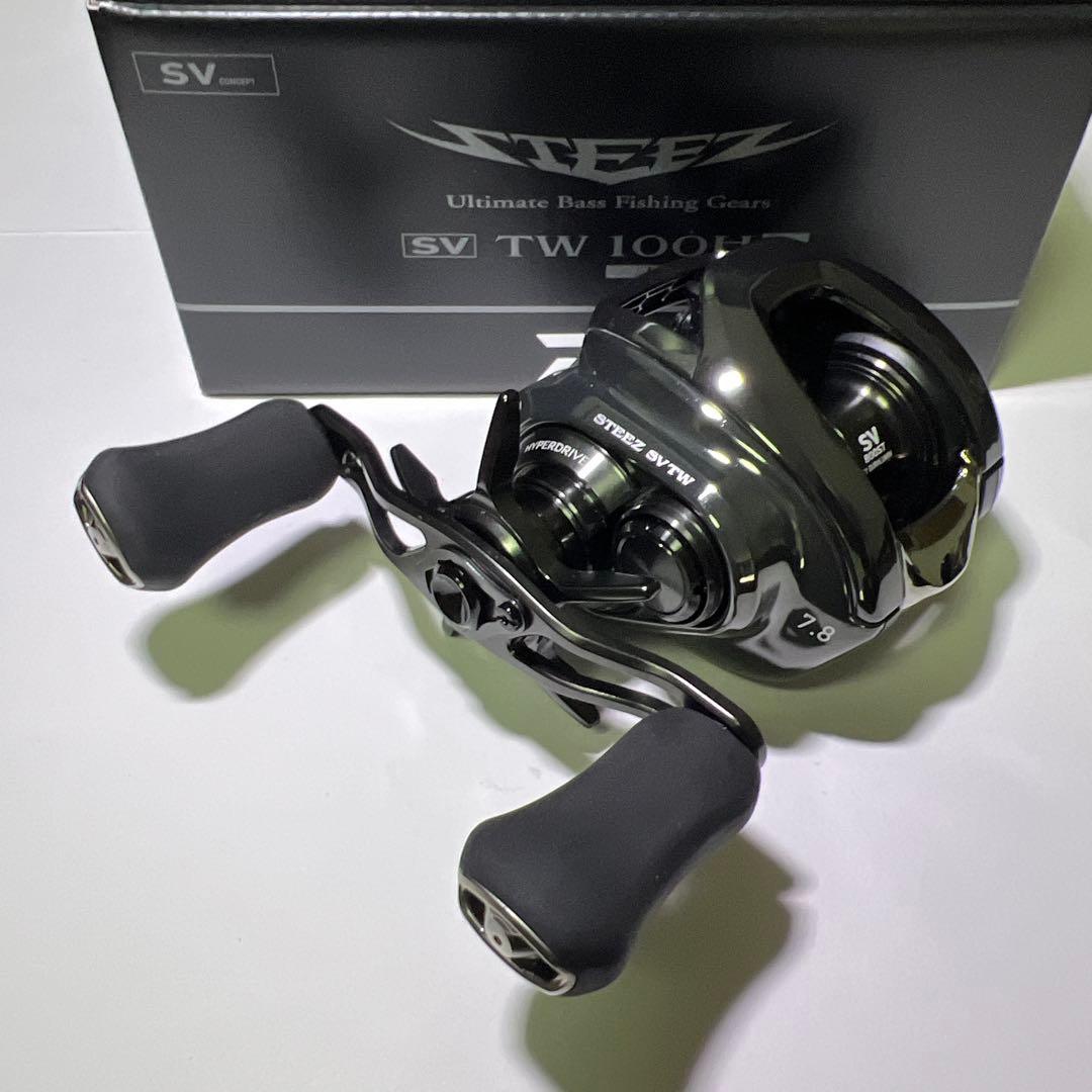 極美品 ダイワ 24 スティーズ SV TW 100HL ジリオン アルファス