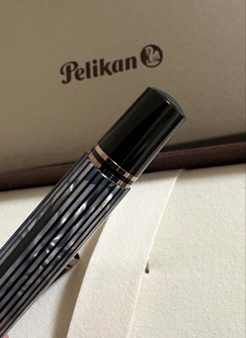 美品 限定　ペリカン M605 トータスシェルブラック EF