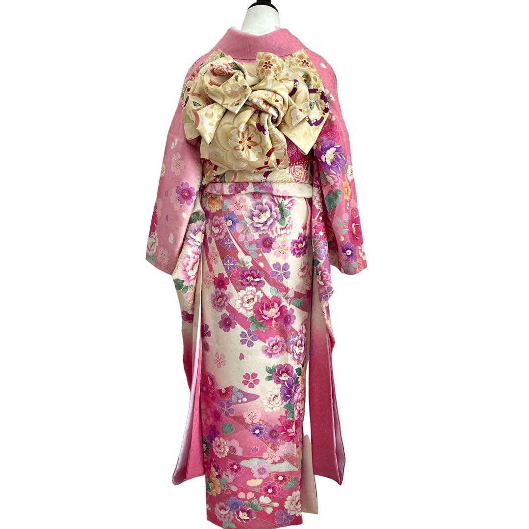 ★ Rily♥さま専用です★華やか 白ピンク 振袖5点セット‼️TM NO116