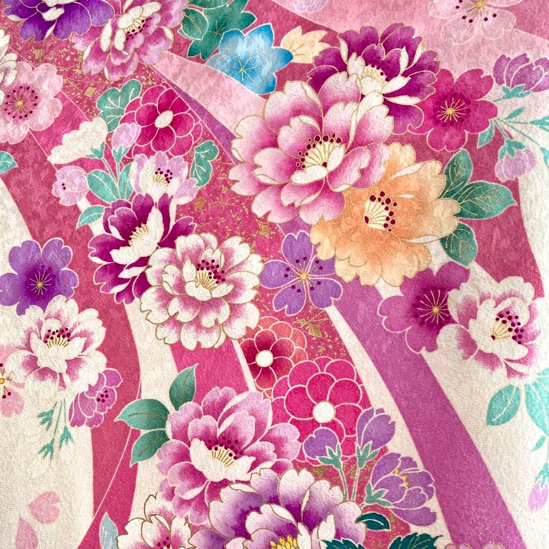 ★ Rily♥さま専用です★華やか 白ピンク 振袖5点セット‼️TM NO116