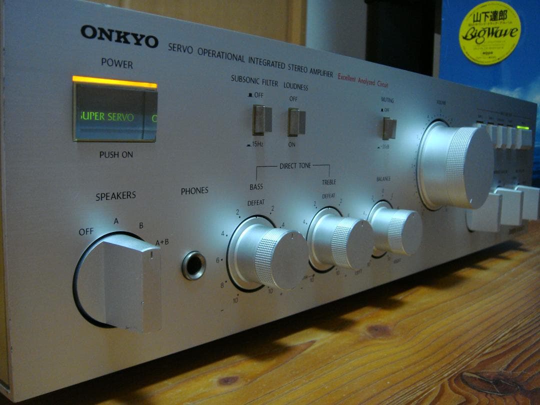 整備済 程度良 ONKYO オンキョー Integra A-815GTR