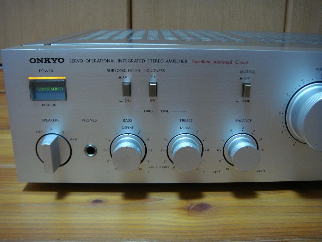 整備済 程度良 ONKYO オンキョー Integra A-815GTR