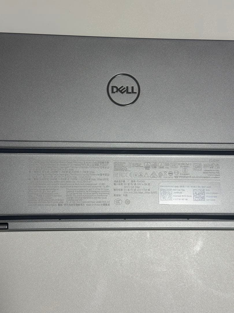 DELL ポータブルモニター P1424H 外箱・付属品付き