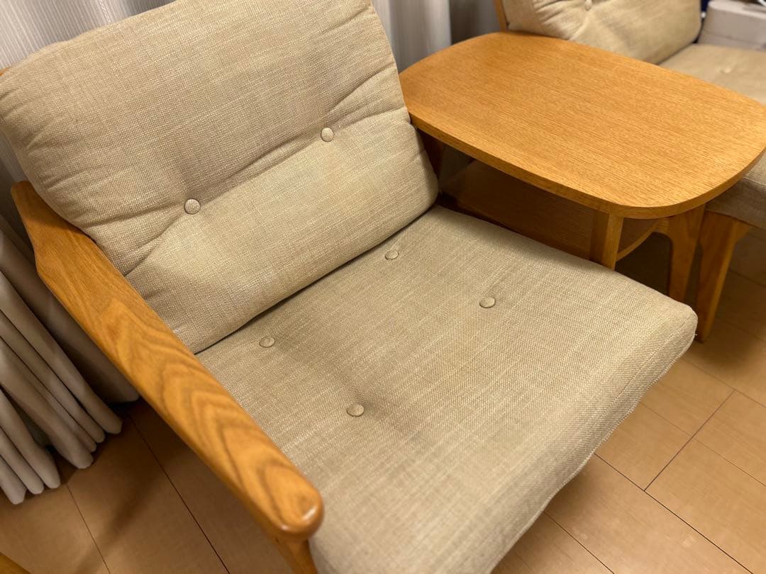 MARUNI60 2シーター モダンベージュ 2人掛けソファ