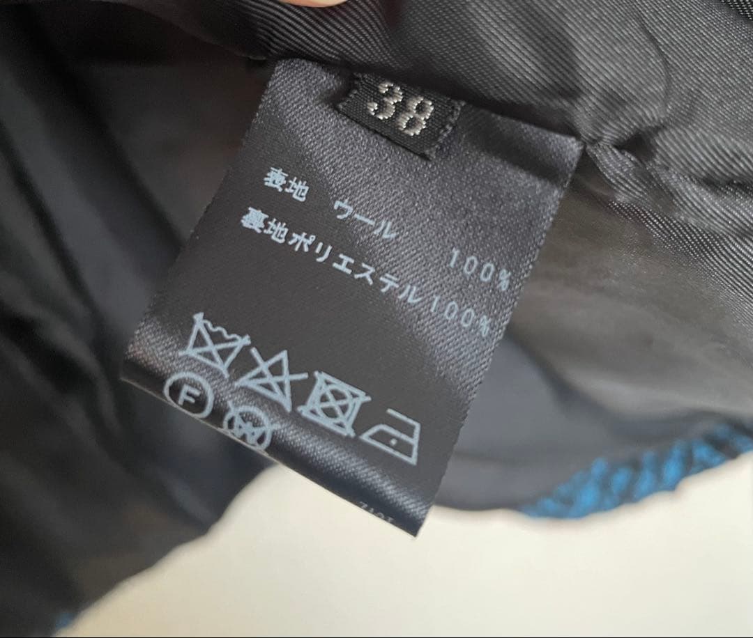 ジャケット・アウター cafune big herringbone double coat