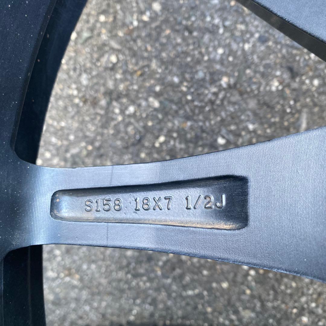 中古バリ溝‼️ブリヂストンスタッドレスセット215/55R18 CX-30等