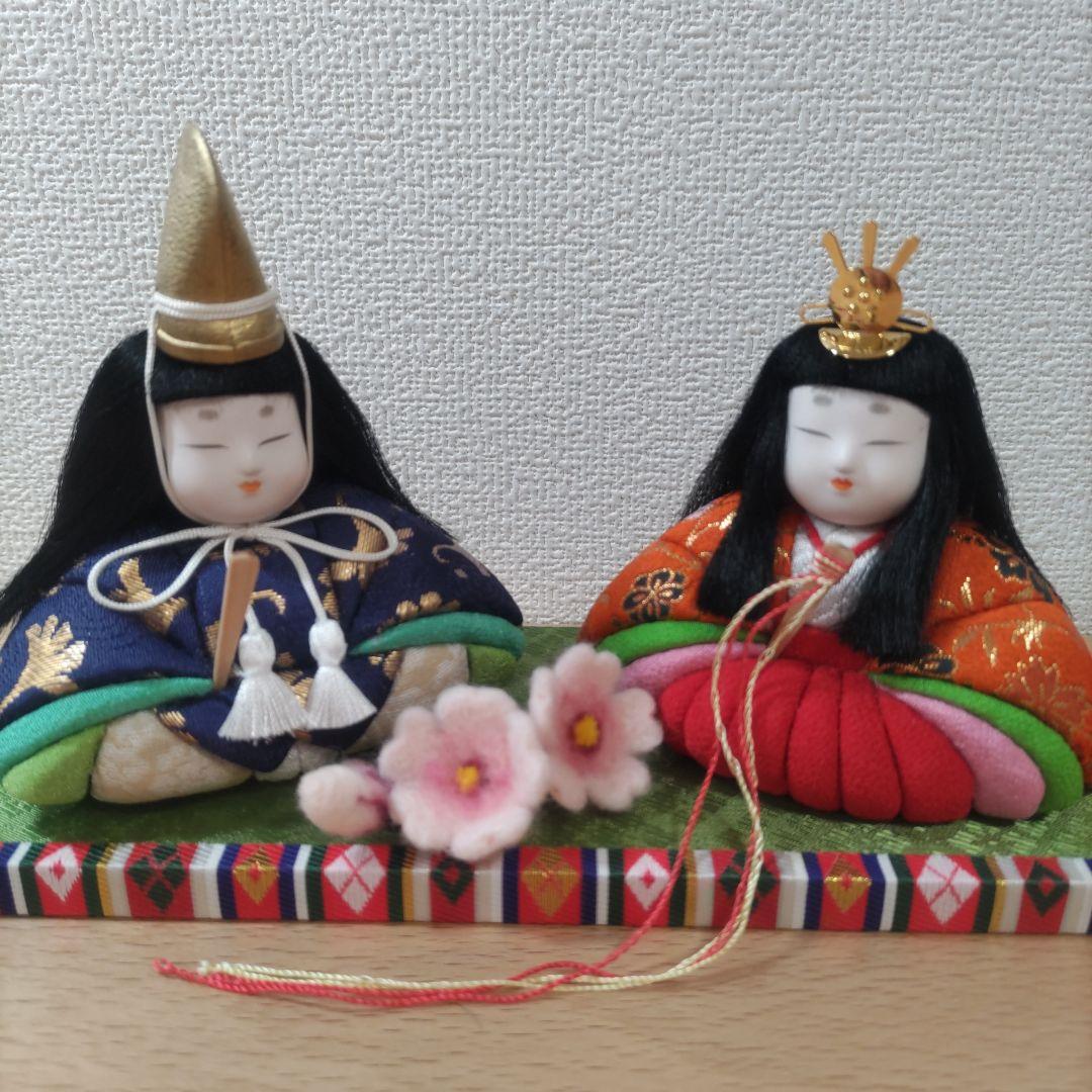 木目込人形『豆親王飾り』❀雛祭り❀
