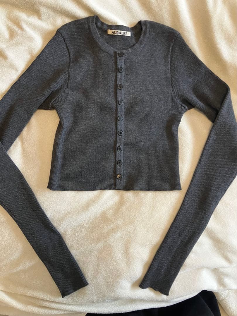 トップス d79.ySUPERFINEWOOLHIGHGAUGERIBKNIT