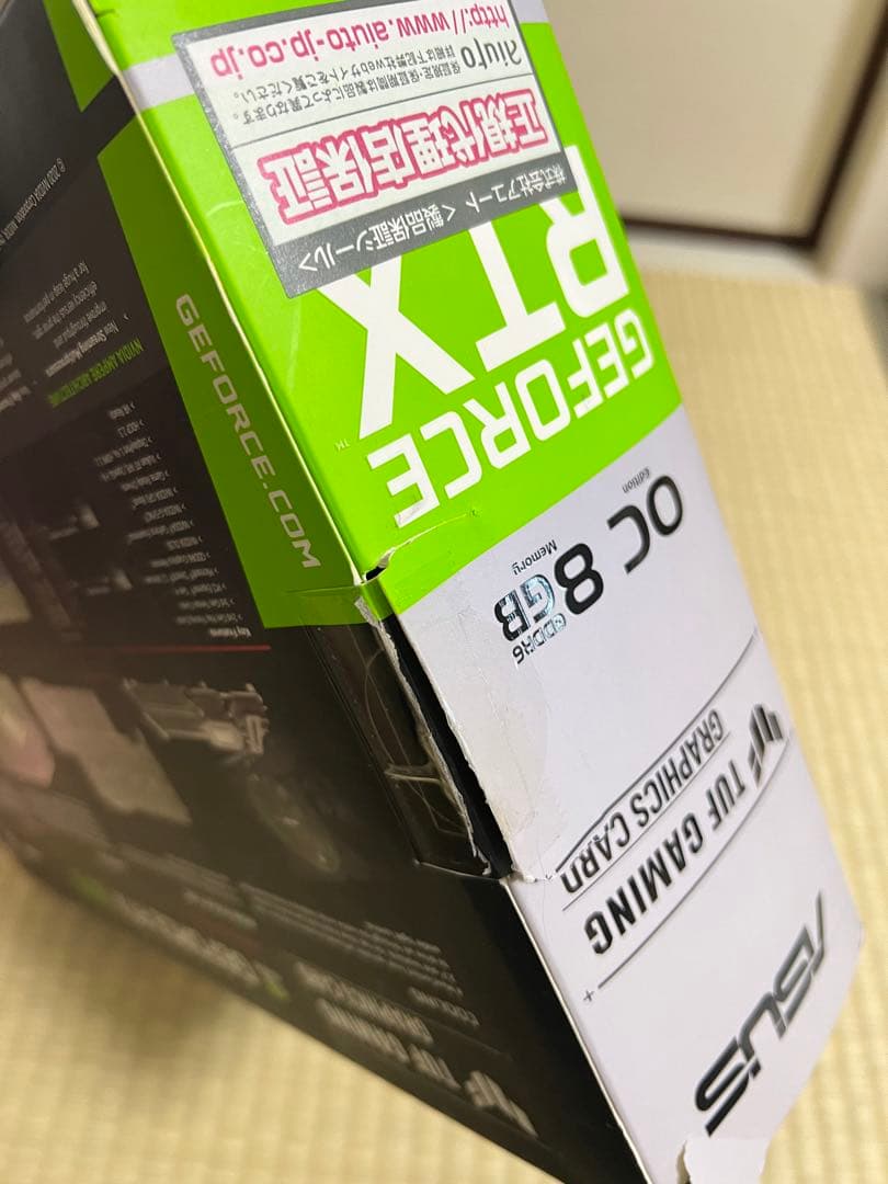 グラフィックボード・グラボ・ビデオカード ASUS GeForceRTX3070TUF-RTX3070-08GGAMING