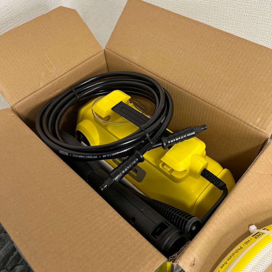 【美品｜家電量販店試射用展示品】ケルヒャーＫ2リトル 高圧洗浄機 オマケ付き