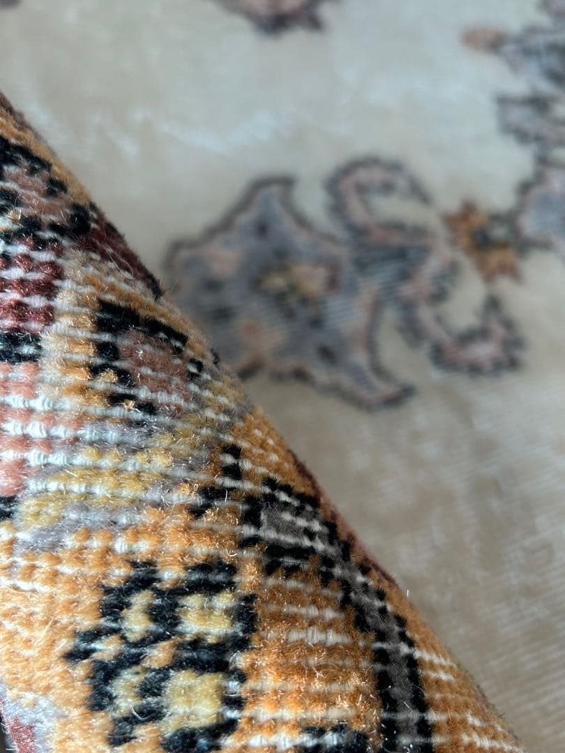 ＊お値下げ　トライバルラグ・トルコヴィンテージラグ・ウール 約121×203cm