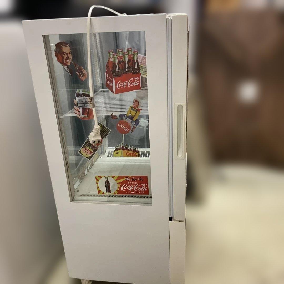 近隣地域限定送料無料❗️ジェーシーエム　冷蔵ショーケース 58L