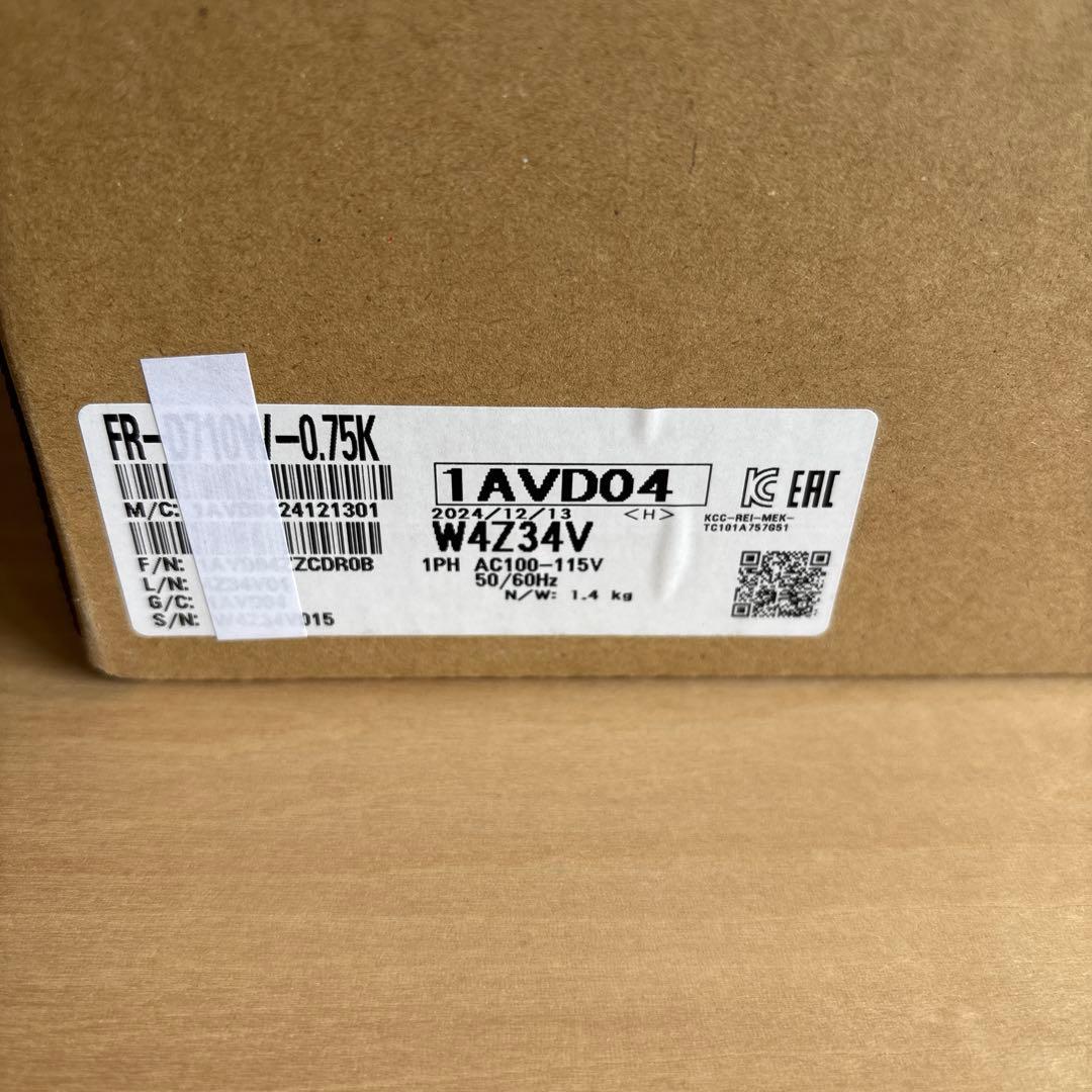 三菱 TIZZYEASY FR-D710W-0.75K