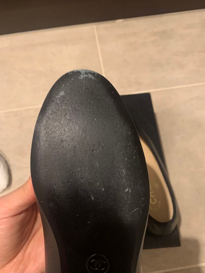 Chanel シャネル バレリーナ　フラットシューズ　35