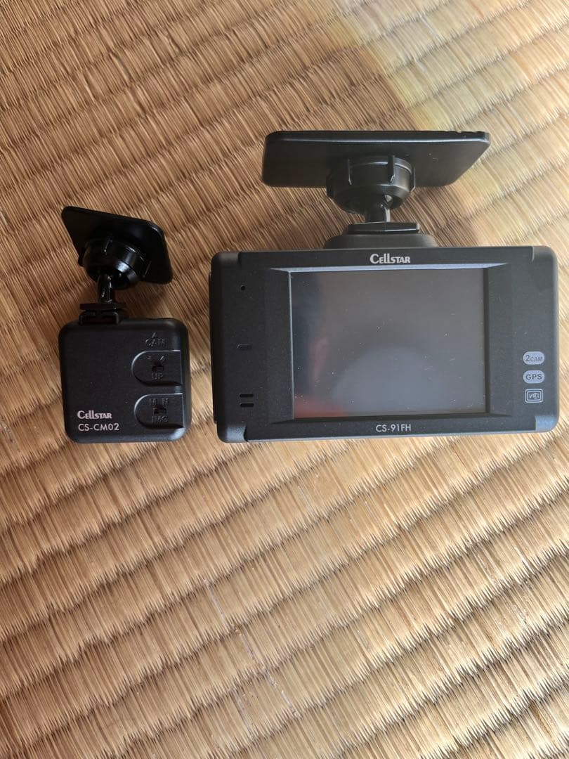 セルスター　ドライブレコーダー　前後セット