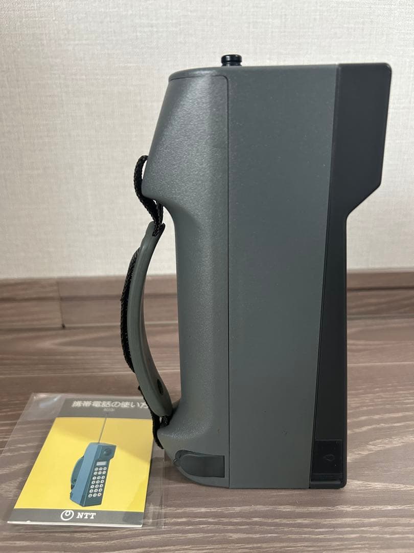 NTT グレー 携帯電話 本体昭和の携帯　レアレトロ 美品