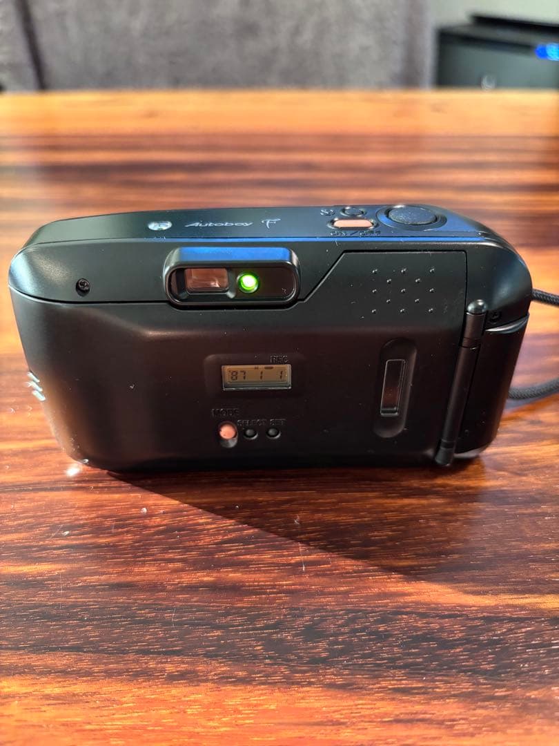 動作確認済　美品Canon Autoboy F フィルムカメラ　カバー保証書付