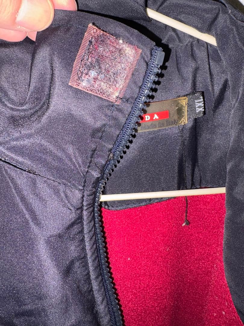 PRADA ナイロンジャケット M ネイビー