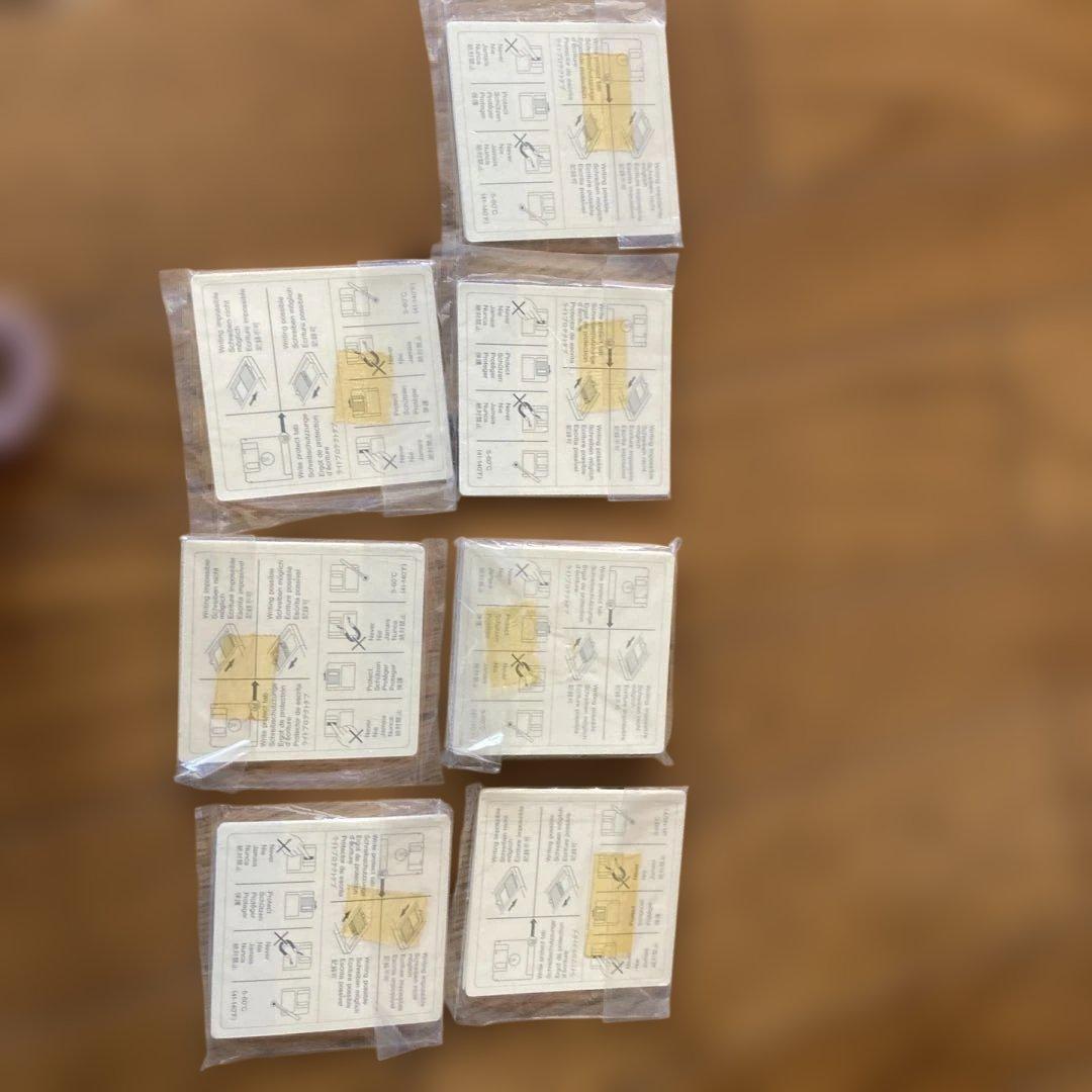 レトロ品　ライトプロテクト　付属メモ用紙 6袋セット