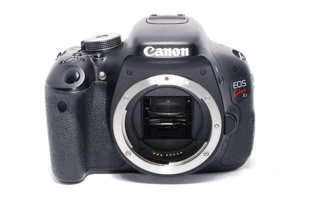 ♥超望遠レンズ付き❤️CANON KISS X5 一眼レフカメラ Wレンズ