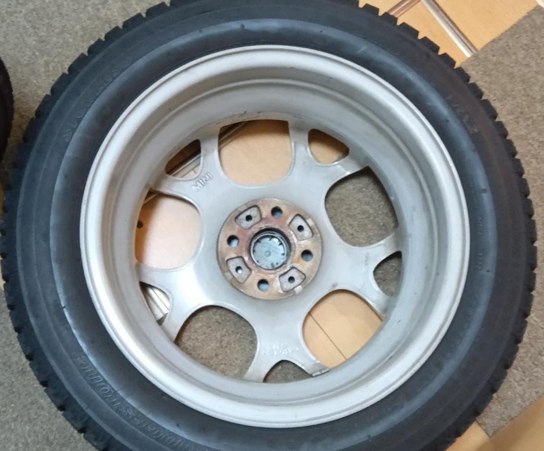 195/55R16ブリヂストンブリザックVRV2＋MINI純正ホイール④本