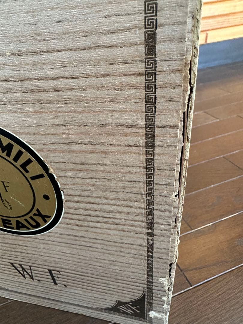 フランスアンティーク 昔の手芸屋さんのディスプレイ棚スプールキャビネット