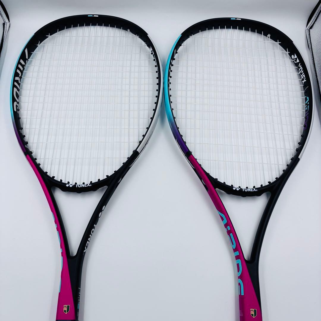 未使用YONEX AIRIDE エアライド　ソフトテニスラケット初心者向け2本2