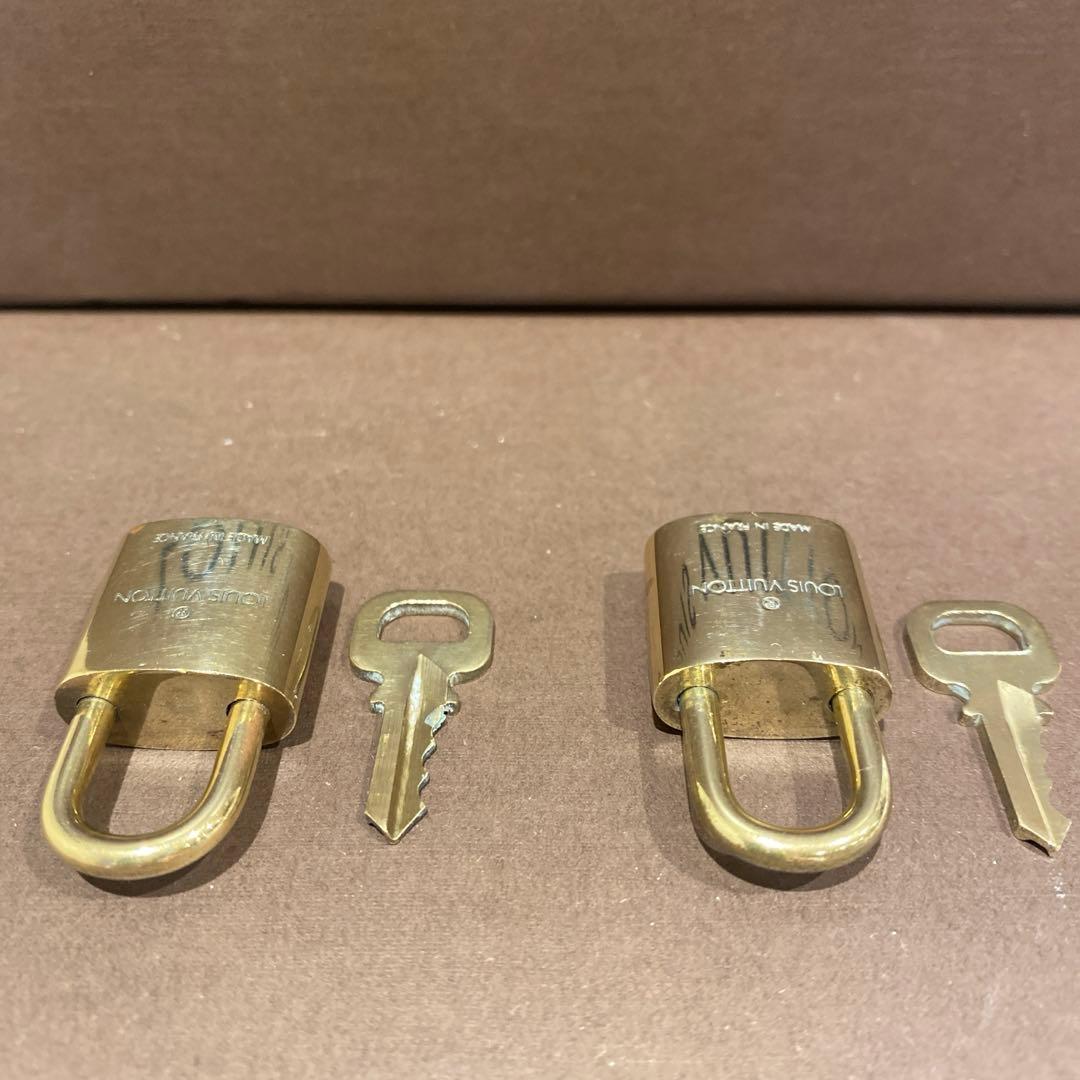 L00123 ルイヴィトン　パドロック　10セット　カデナ　南京錠　鍵