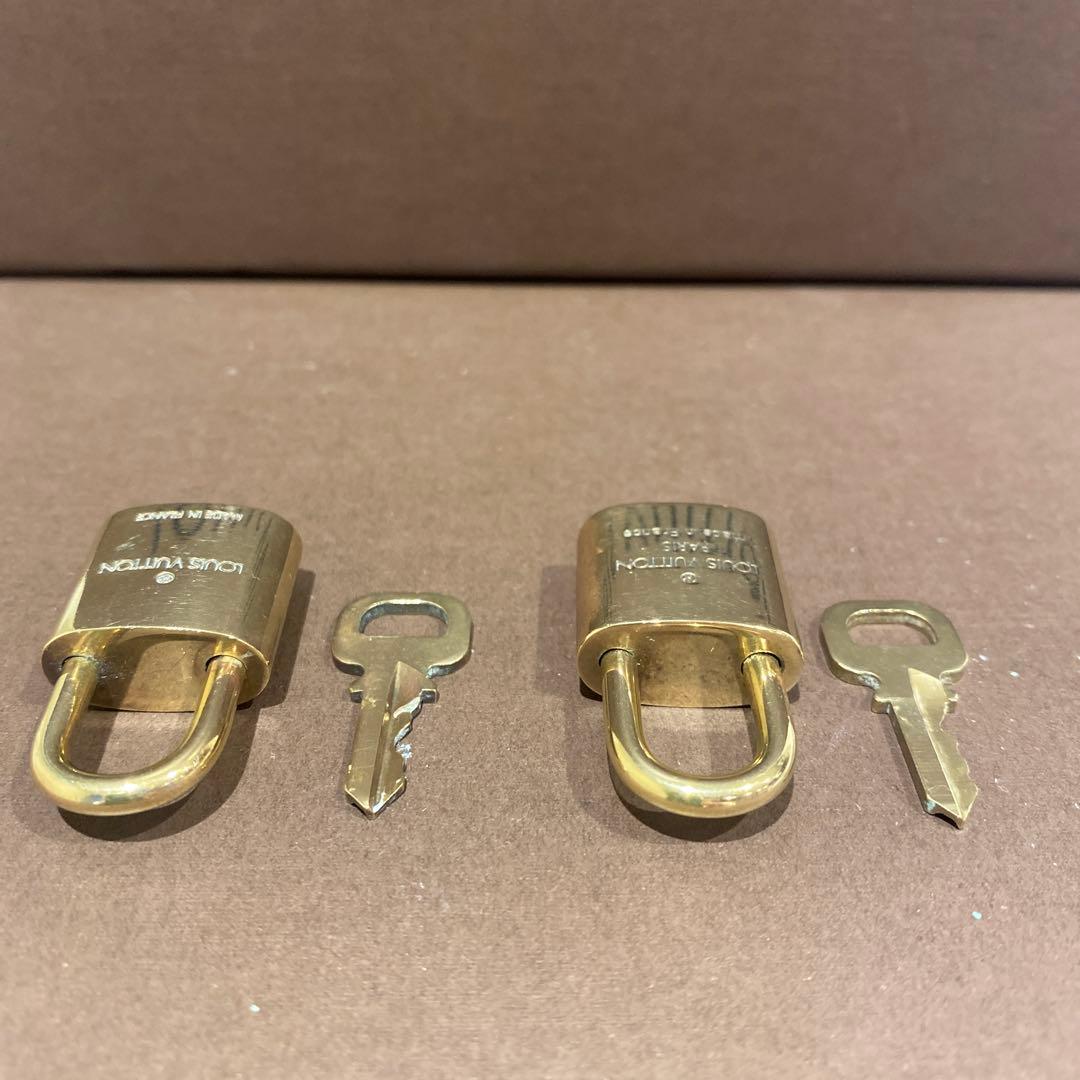 L00123 ルイヴィトン　パドロック　10セット　カデナ　南京錠　鍵