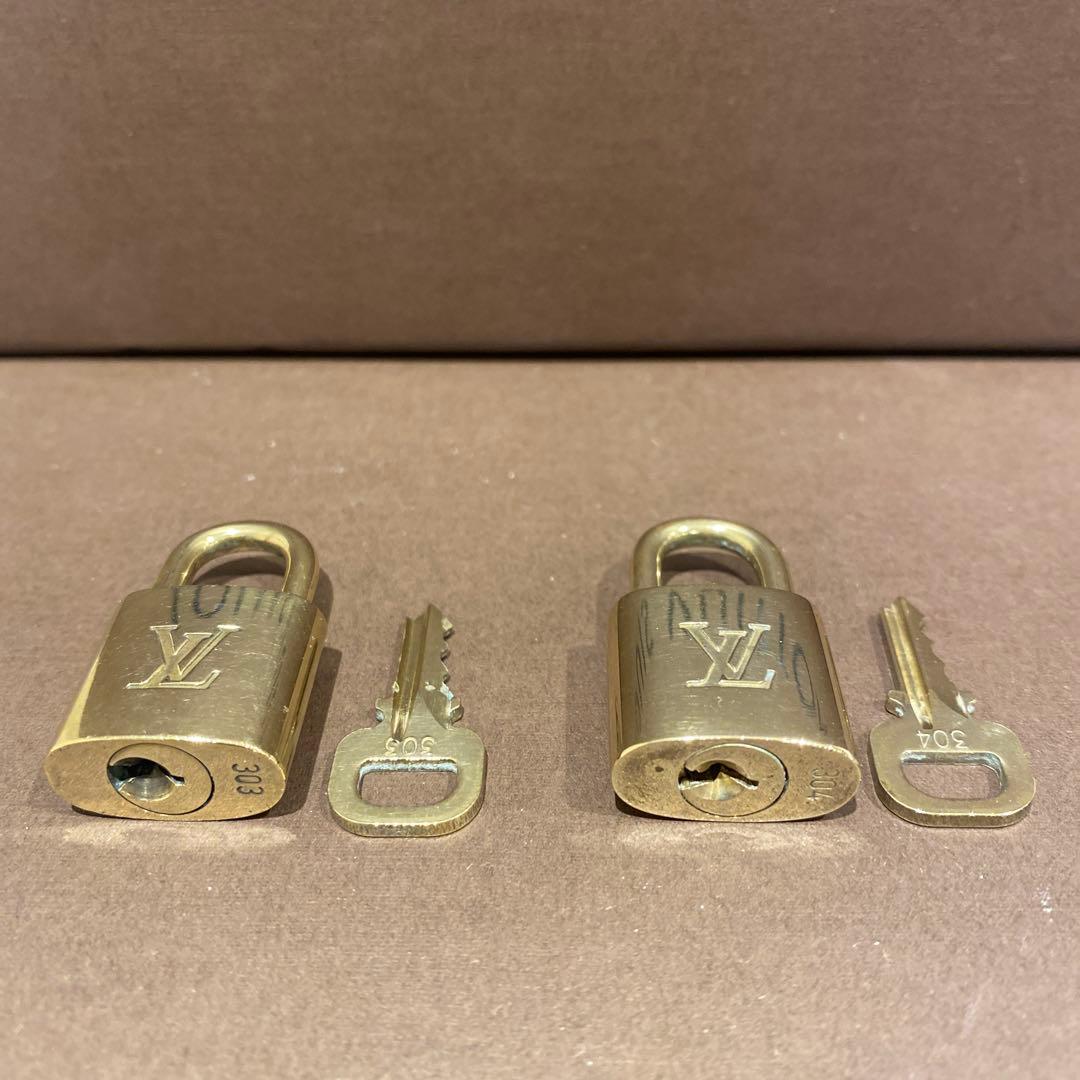 L00123 ルイヴィトン　パドロック　10セット　カデナ　南京錠　鍵