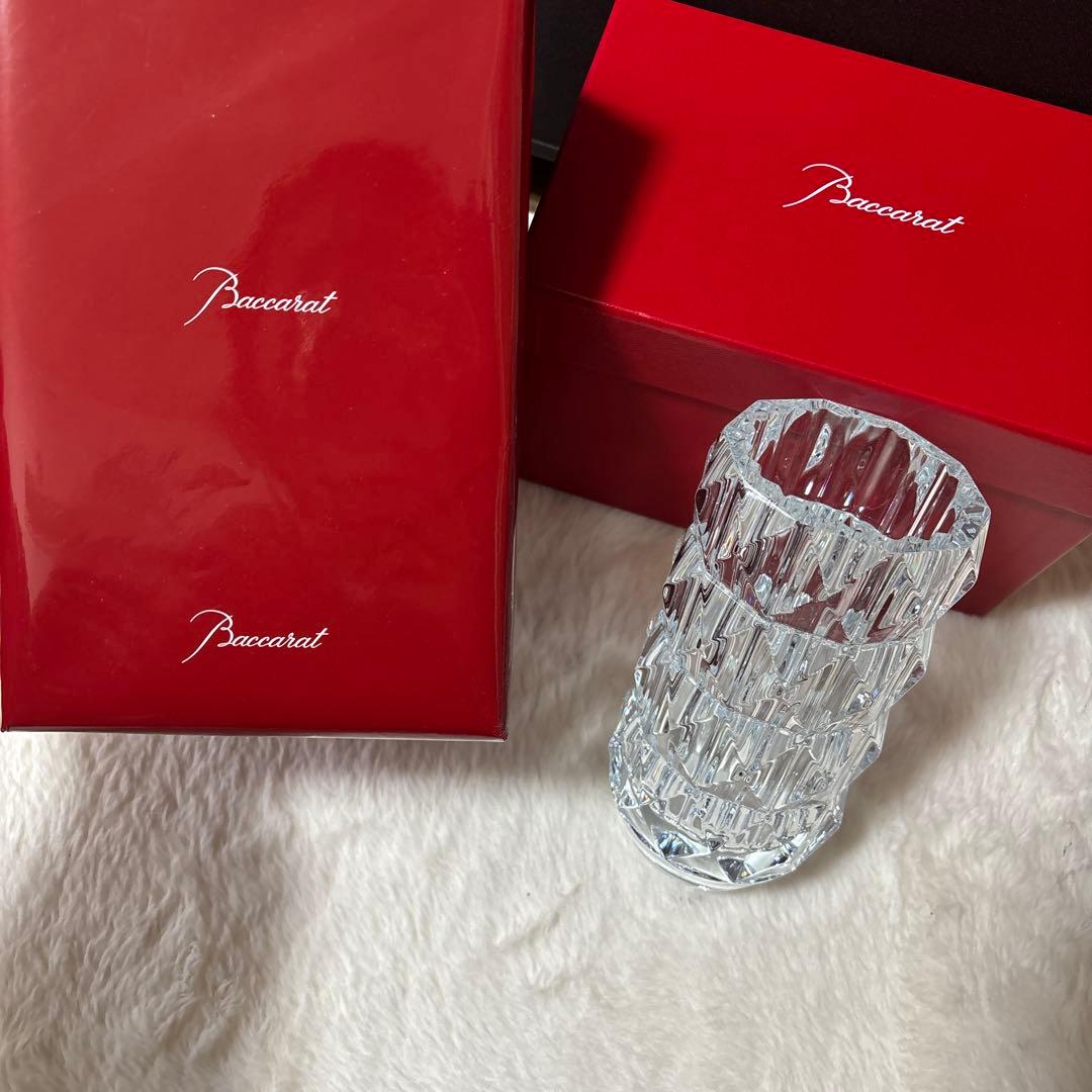 【新品未使用】Baccarat バカラ ルクソール 花瓶 フラワーベース 箱付き