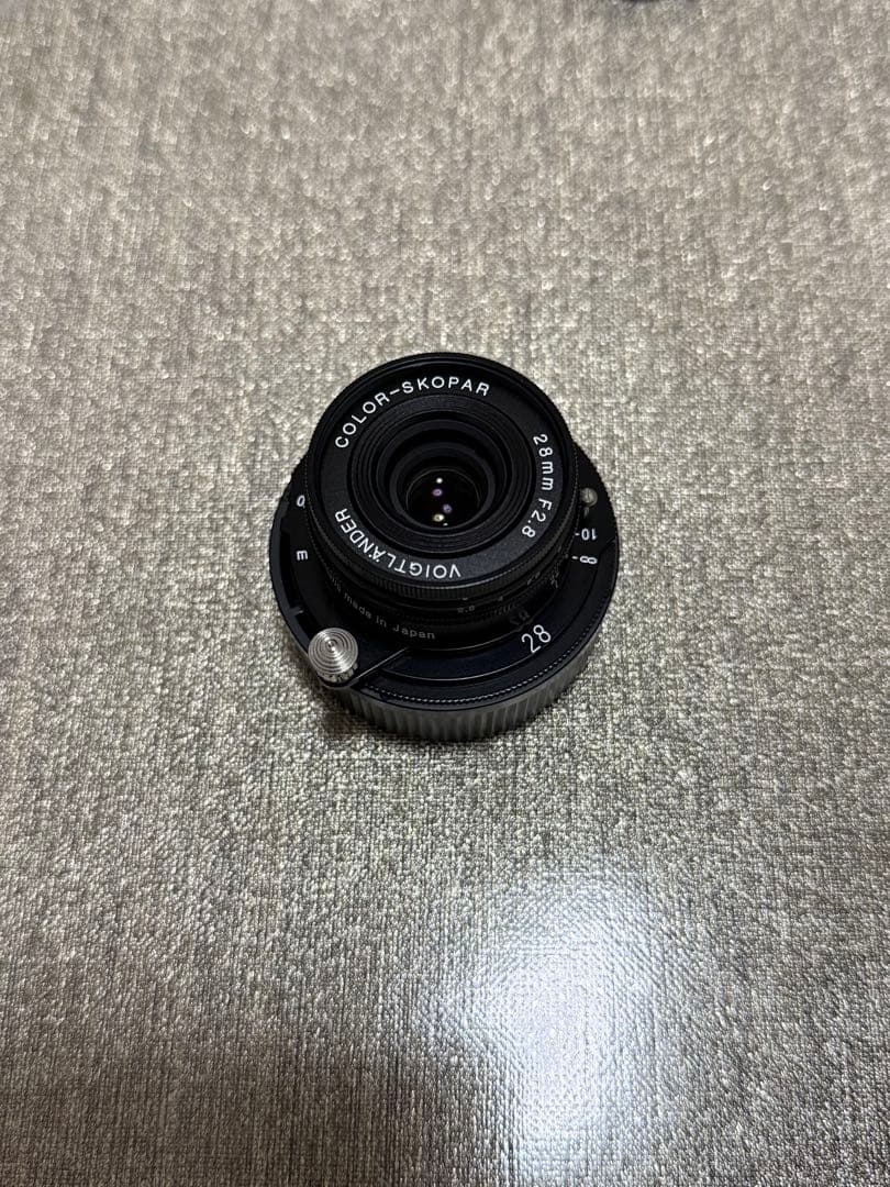 2025年4月購入 COLOR-SKOPAR 28mm F2.8 Asp