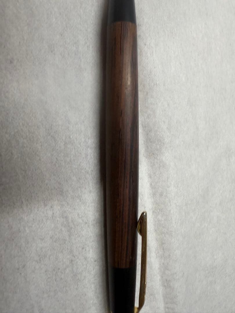 野原工芸　シタン　シャープペンシル　固定式先金付き　ゴールド