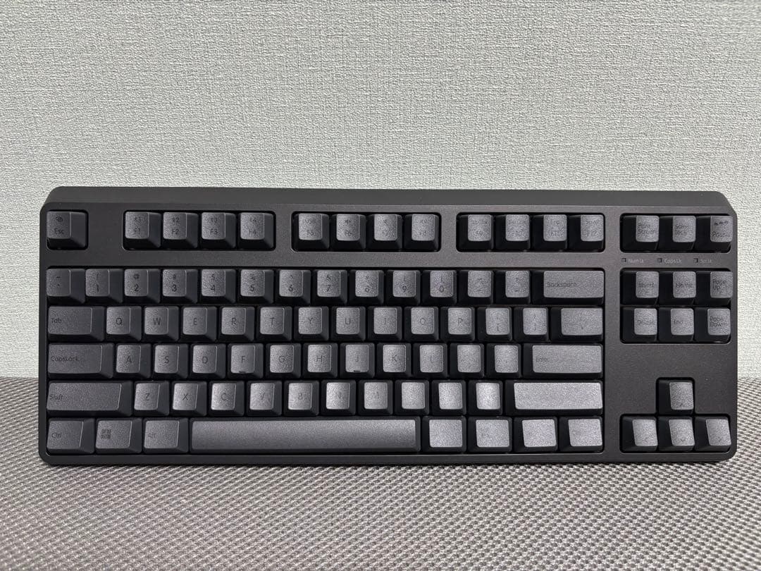 REALFORCE R4 キーボード テンキーレス 45g 英語配列 ブラック