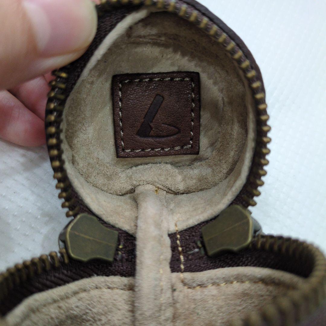 土屋鞄　ドラムペンケース ブラウン