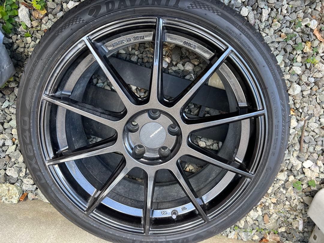 POTENZA SW010 18インチホイール 86.BRZ.プリウス など