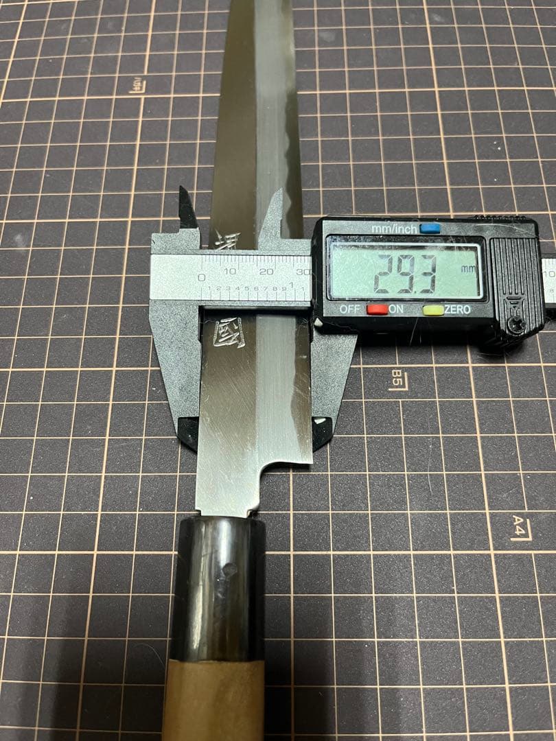 堺忠国 柳刃包丁 刺身包丁 フグ引き 9寸 本鍛錬 青鋼 極上 新品 包丁