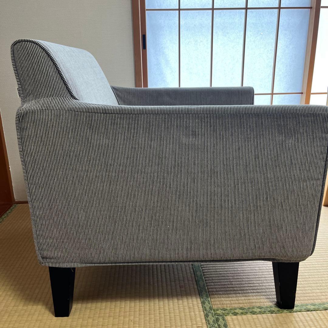 NOYES 1人掛けソファ ①グレー