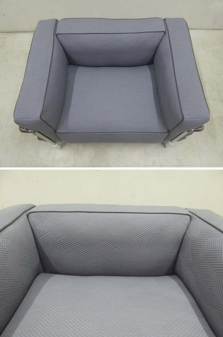 新品未使用品 正規品■Cassina■定価130万円 LC3 3 １Pソファ-2