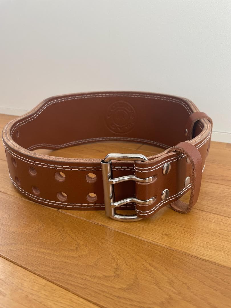 GOLD'S GYM ゴールドジム G3324プロレザーベルト Sサイズ