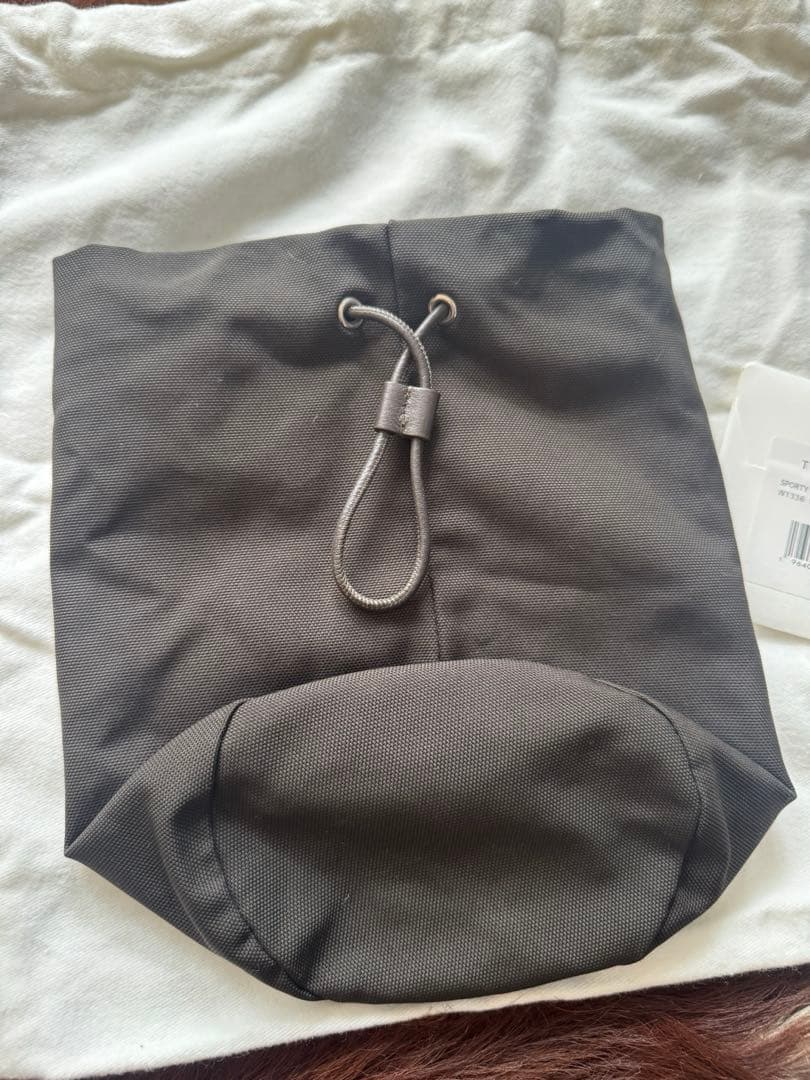 【美品】THE ROW THE ROW sporty ポーチ ダークブラウン