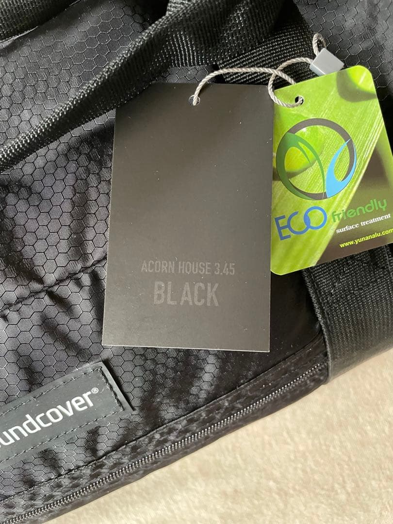 新品未開封 groundcover ACORN HOUSE 3.45 ブラック