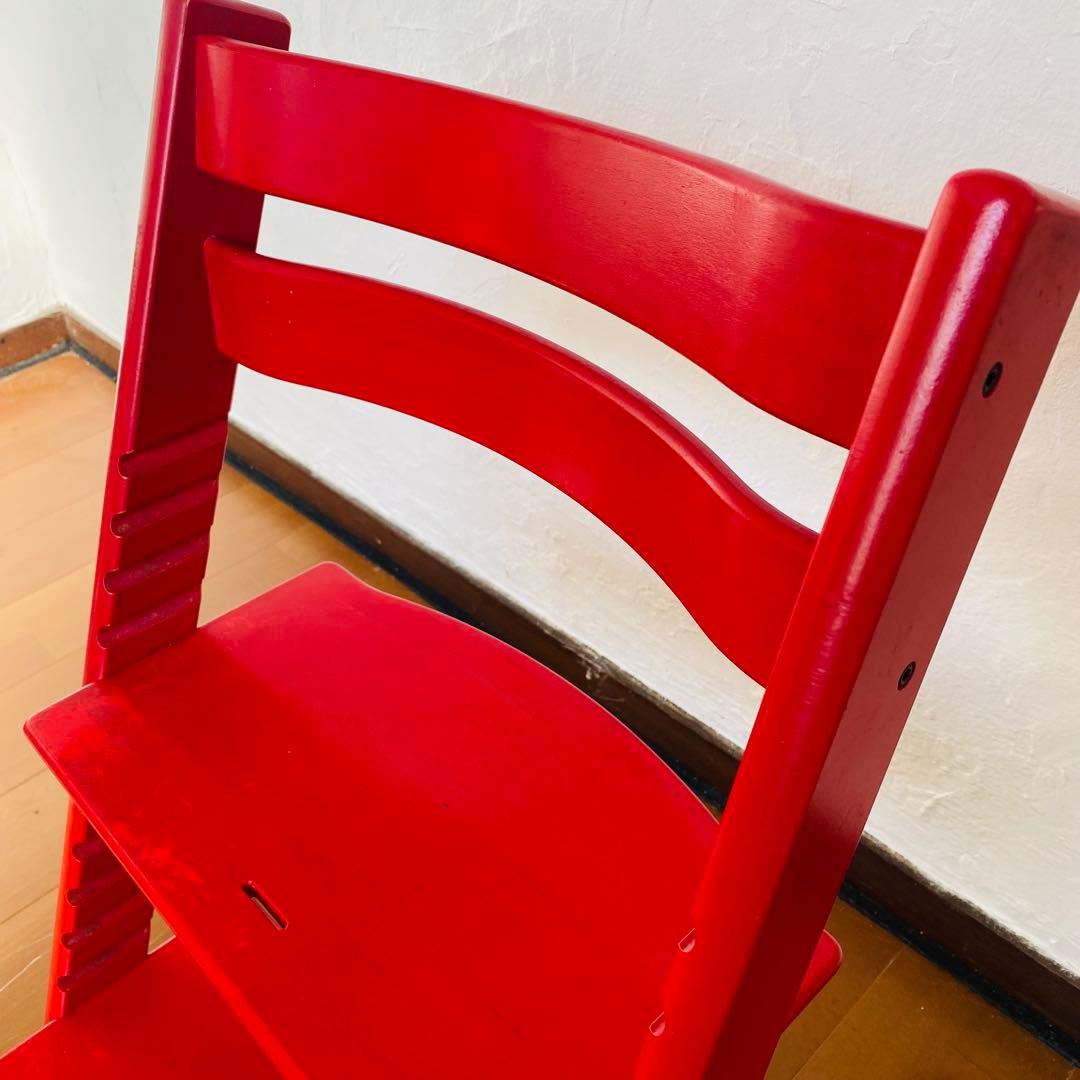 Stokke TRIPPTRAPP ストッケ トリップトラップ 赤 シリアル3