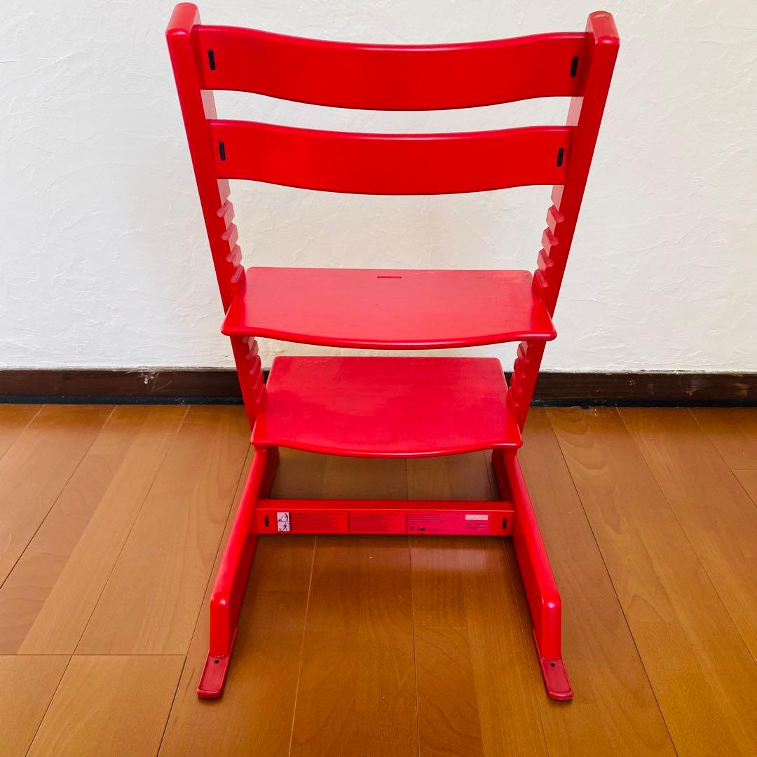 Stokke TRIPPTRAPP ストッケ トリップトラップ 赤 シリアル3