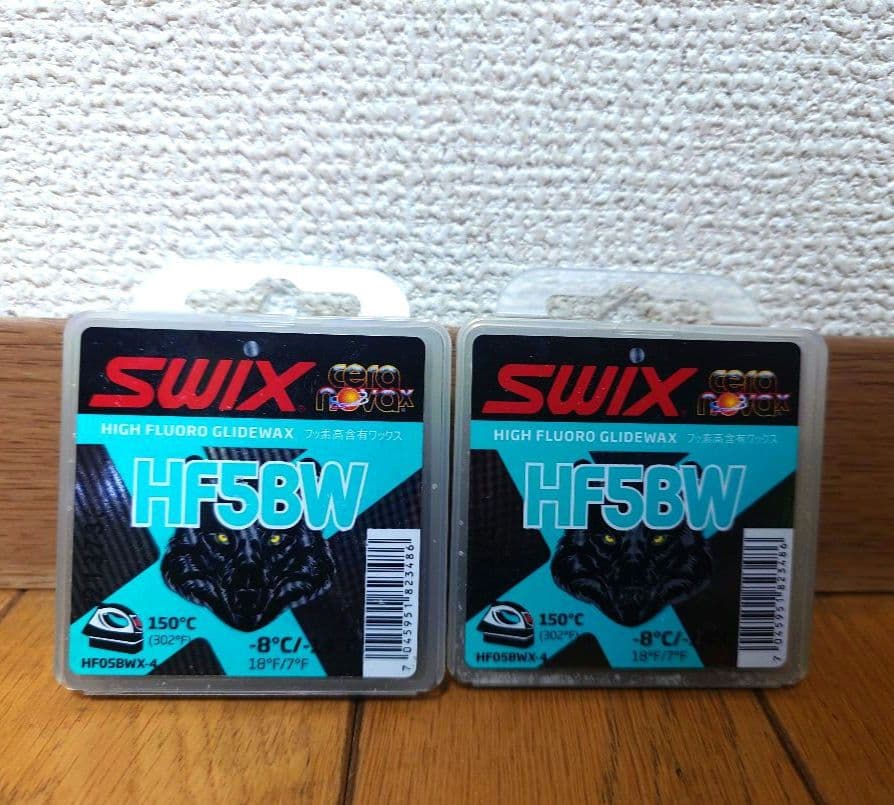 SWIX CERA 【中古品HF4BW1個＆5BW2個】【未使用HF8 1個】