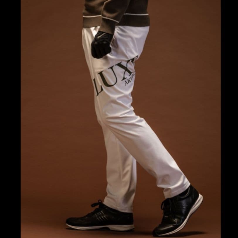 【新品】LUXEAKMPLUS ビッグロゴ防風パンツ XLサイズ