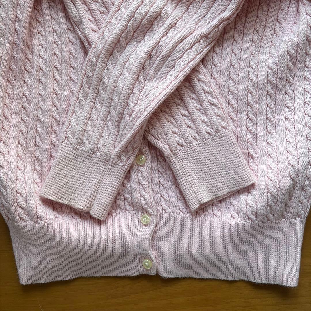 Polo Ralph Lauren ピンク カーディガン L/G