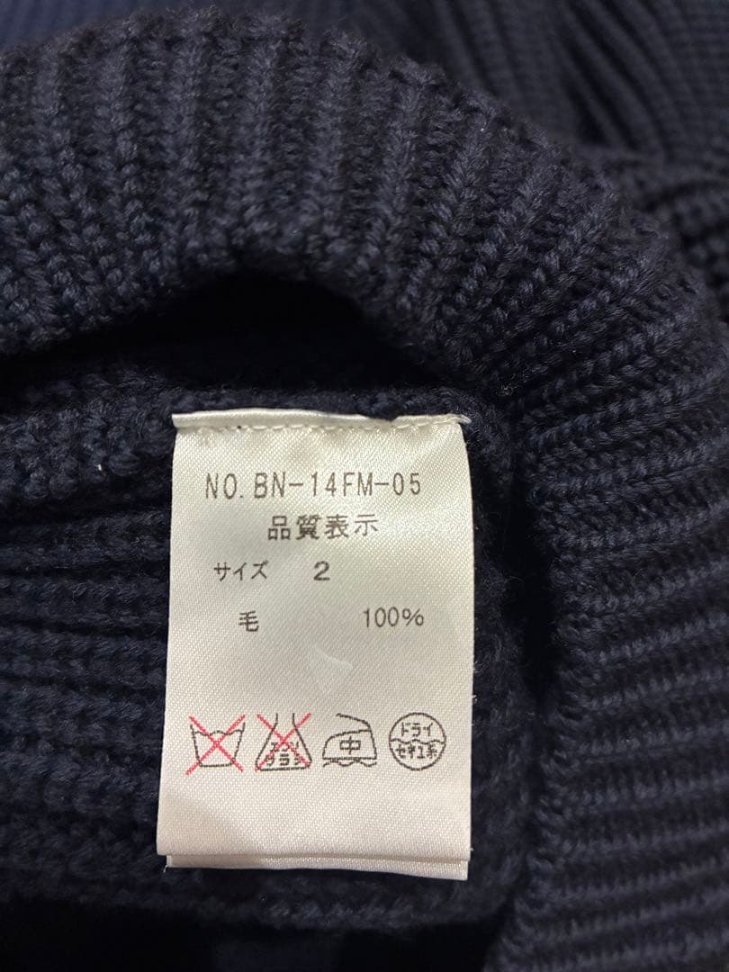 【美品】BATONER バトナー シグネチャークルーネック